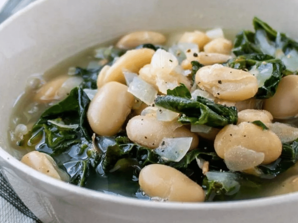 white bean and kale soup